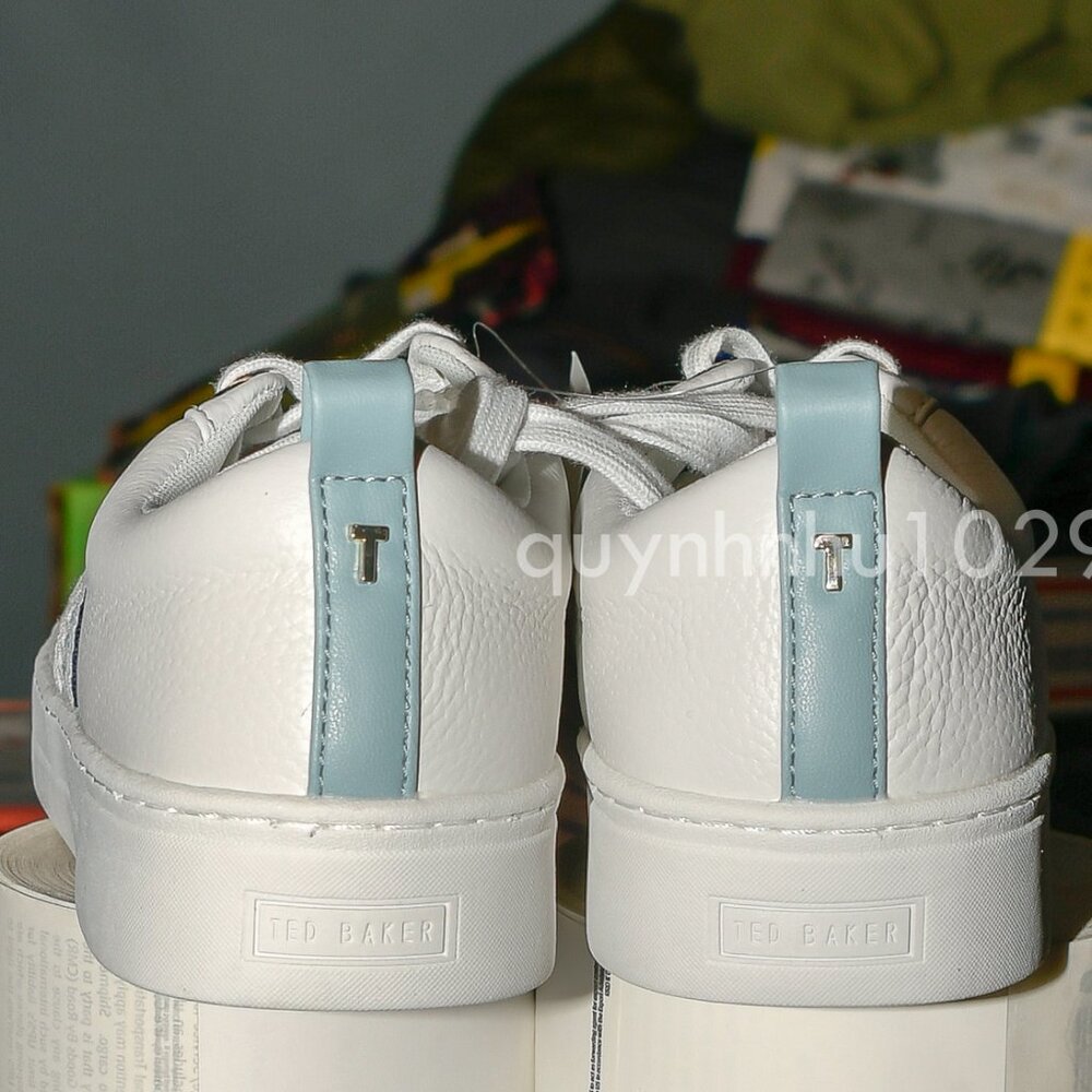 Ted Baker Women's Leather Sneaker Shoes - Picture 6 of 7